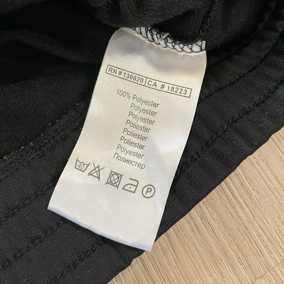 KAPPA Zip Up Black Jacket Size Small - Picture 7 of 10